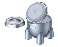 UGREEN Ładowarka indukcyjna 2w1 W713 MagFlowQi2 25W szara - 1416994 - zdjęcie 1